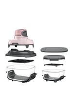 Ninja CRISPi 4-in-1 Taşınabilir Cam Hazneli Pişirme Sistemi, Pembe