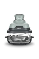 Ninja CRISPi 4-in-1 Taşınabilir Cam Hazneli Pişirme Sistemi, Sage Green