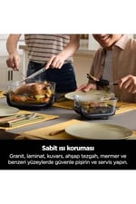 Ninja CRISPi 4-in-1 Taşınabilir Cam Hazneli Pişirme Sistemi, Pembe