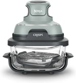 Ninja CRISPi 4-in-1 Taşınabilir Cam Hazneli Pişirme Sistemi, Sage Green