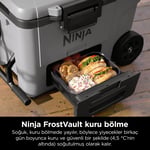 Ninja FrostVault Tekerlekli Cooler 42 Litre Gri