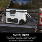 Ninja FrostVault Tekerlekli Cooler 42 Litre Beyaz