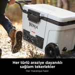 Ninja FrostVault Tekerlekli Cooler 42 Litre Beyaz
