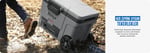 Ninja FrostVault Tekerlekli Cooler 42 Litre Gri