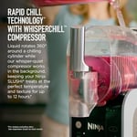 Ninja Slushi FS301 RapidChill Teknolojisine Sahip Profesyonel Yapıcı, 85 Oz İçecek ve Slushie Makinesi, 5 Önceden Ayarlanmış Program, Dondurulmuş Margarita, Frappés ve Daha Fazlası, Premium Vurgular,