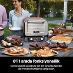 Ninja Woodfire Elektrikli Outdoor Fırın, Artisan Pizza Maker ve BBQ Smoker OO101EU - Seçenekler: OO101EU, OG701EU, OG850EU