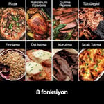 Ninja Woodfire Elektrikli Outdoor Fırın, Artisan Pizza Maker ve BBQ Smoker OO101EU - Seçenekler: OO101EU, OG701EU, OG850EU