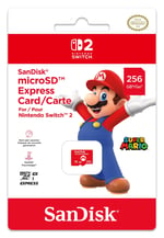 NINTENDO SWITCH 2 MICRO SD CARD SANDISK - MARIO 256GB