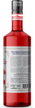 Nish Berry Hibiscus Aromalı Baz İçecek 700 ML - P
