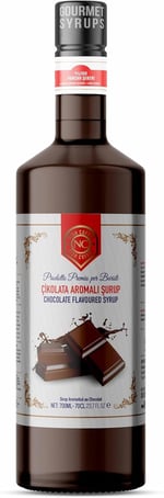 Nish Çikolata, Karamel, Vanilya Aromalı Şurup 3'lü Set (3x700 ml)