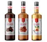 Nish Çikolata, Karamel, Vanilya Aromalı Şurup 3'lü Set (3x700 ml)