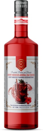 Nish Cool Lime, Berry Hibiskus, Portakal Mango Aromalı Baz İçecek 3 x 700 ML - P