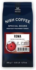 Nish Espresso Kahve Roma 2x250 gr - Çekirdek