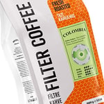 Nish Filtre Kahve Colombia 1 Kg-Öğütülmüş