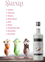 Nish Hindistan Cevizi Aromalı Şurup 700 ML - P