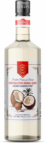 Nish Hindistan Cevizi Aromalı Şurup 700 ML - P