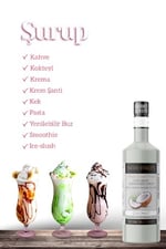 Nish Hindistan Cevizi Aromalı Şurup 700 ML - P