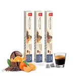 Nish Kahve Aromalı Kapsül Kahve 3'lü Set Karamel Fındık Portakal 30 Adet
