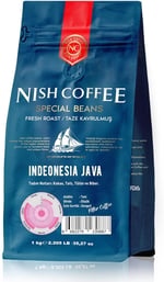 Nish Kahve Filtre Kahve Endonezya Java 1 Kg-Öğütülmüş