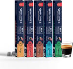 Nish Kahve Nespresso Uyumlu Kapsül Kahve 5'li Set Lungo, Italy, Risteretto, Sport, Organik Adet