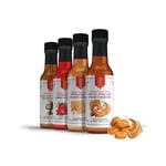 Nish Kahve Petibör, Irish Cream, Toffee Nut, Çilek Aromalı Şurup 4'lü Set 4x250 Mililitre