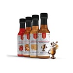 Nish Kahve Petibör, Irish Cream, Toffee Nut, Çilek Aromalı Şurup 4'lü Set 4x250 Mililitre