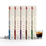 Nish Kahve Single Orijin Kapsül Kahve 5'li Set Ethiopia, Colombia, Guatemala, Kenya, Brasil 50 Kapsül