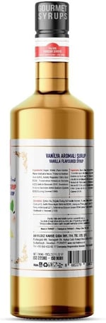 Nish Karamel Aromalı Şurup 700 ml