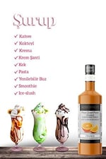 Nish Portakal Aromalı Şişe Şurup 700 ML - P