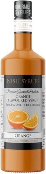 Nish Portakal Aromalı Şurup 700 ML - Cam Şişe