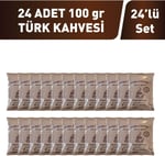 Nish Türk Kahvesi 24'lü Set (100 gr x 24 Adet)