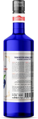 Nish Yaban Mersini (Blueberry) Aromalı Şurup 700 ML - P