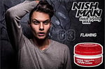 Nishman Saç Şekillendirici Wax 03 Flaming, 150 ML | Tüm Saç Tipleri | Ekstra Güçlü, Islak ve Parlak Görünüm