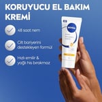 NIVEA El Kremi Koruyucu Bakım, 75 ml, Bal Mumu ve Gül Kokusu