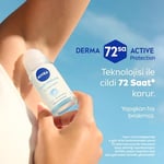 NIVEA Kadın Roll on Deodorant Fresh Natural 50 ml,Ter ve Terlemeye Karşı 72 Saat Anti Perspirant Koruma,Uzun Süren Ferahlık,Okyanus Özleri Kokusu,Etil Alkol İçermez