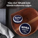 NIVEA MEN Erkek Bakım Kremi 75 ml, El, Yüz ve Vücut Nemlendirici Krem, Hızlı Emilir, Yapışkan His Bırakmaz, E vİtamini, Tüm Cilt Tipleri