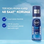 NIVEA MEN Erkek Pump Sprey Deodorant Fresh Active 75ml, Ter Ve Ter Kokusuna Karşı 48 Saat Koruma