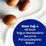 NIVEA Nemlendirici El ve Vücut Bakım Kremi Pürüzsüzleştirici 400 ml, Kuru Ciltler,48 Saat Yoğun Nemlendirme,Shea Yağı