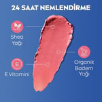 NIVEA Rose Renkli Nemlendirici Dudak Bakım Kremi 4.8gr, SPF30, Allık Etkisi, Dudak ve Yanaklar, E Vitamini