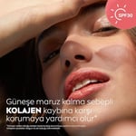 NIVEA Rose Renkli Nemlendirici Dudak Bakım Kremi 4.8gr, SPF30, Allık Etkisi, Dudak ve Yanaklar, E Vitamini