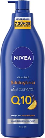 NIVEA Sıkılaştırıcı Vücut Sütü 400 ml,7 Günde Sıkılaştırıcı,72 Saat Nemlendirici,C Vitamini,Kolajen,Kuru Cilt - Seçenekler: 400 ml, 400 ml (3 paketi)