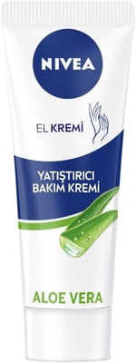 NIVEA Yatıştırıcı El Bakım Kremi Aloe Vera 100 ml, Nemlendirici, Jojoba Yağı