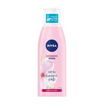 NIVEA Yatıştırıcı Kuru Ciltler, Yüz Temizleme, Saf Su ve Badem Yağı Tonik (200 ml)