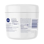 NIVEA Yoğun Nemlendirici El & Vücut Bakım Kremi 400ml, Normal/Kuru Ciltler 48 Saat Nemlendirme