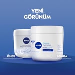 NIVEA Yoğun Nemlendirici El & Vücut Bakım Kremi 400ml, Normal/Kuru Ciltler 48 Saat Nemlendirme