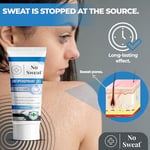 No Sweat Antiperspirant Gel 50 ML - Yüz-Boyun-Ense Terlemesine Karşı Koruma- Aşırı Terlemeye Yardımcı Jel -Spor Yaparken Kullanıma Uygun-Yüz Parlamasını Önlemeye Yardımcı-Makyaj Öncesi Kullanılabilir.