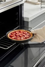 No21 Home&Design 30 Cm Emaye Sağlıklı Pratik Turta Tart Kek Kalıbı