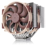 Noctua NH-D15 G2, Çift Kuleli İşlemci Soğutucusu, AMD AM5 ve Intel LGA1851 / LGA1700 için Önerilen Standart Versiyon (Kahverengi)
