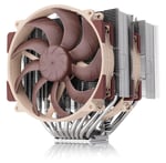 Noctua NH-D15 G2 LBC, Çift Kuleli İşlemci Soğutucusu, AMD AM5/AM4 için Özelleştirilmiş Düşük Taban Dışbükeyliği Versiyonu (Kahverengi)