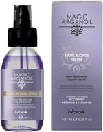 Nook Magic Arganoil Blonde Story Sarı, Röfleli ve Gri Saçlar için Parlatıcı Serum, Renk Dengeleyici, UV Korumalı, 100ml